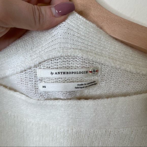 ANTHRO Naomi Slouchy Wool Blend Sweater size xs - Picture 5 of 7